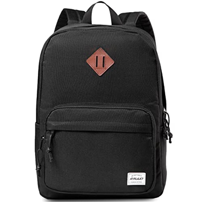 RAVUO Mochila Hombre, Ligero Mochilas Escolares Mujer Impermeable Mochilas Escolares Juveniles Adolescente Casual Mochila Instituto para Universidad V