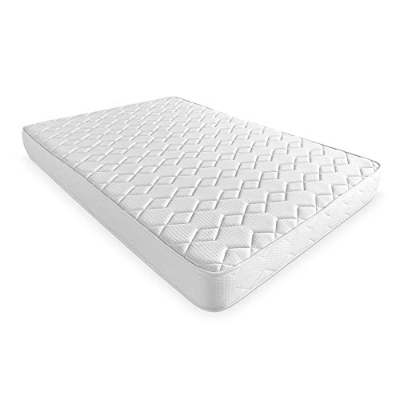 Duérmete Online Colchón Viscoelástico Sena Reversible | Firme y Confortable | Firmeza Media-Alta | Cara Invierno/Verano, Blanco, 135x180, COLCHONSENA0