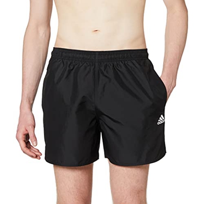 adidas GQ1081 Solid CLX SH SL Swimsuit Mens Black L