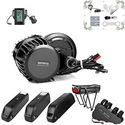 BAFANG HD 1000W Motor Central 48V 52V 1000W 68MM 100MM 120MM M615 de Bicicleta Eléctrica Kit de Conversión