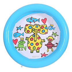Settoo Pequeñas piscinas para niños, piscinas inflables, piscinas para niños pequeños, suelo inflable suave, mini piscina familiar redonda, 65 cm precio