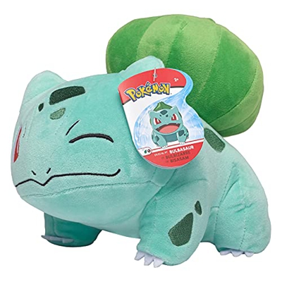 Bandai Pokémon (Bulbasaur) – Peluche de 20 cm Muy Suave de Bulbizarre Que Hace un Vistazo WT97962
