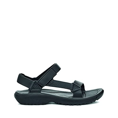 Teva M Hurricane Drift, Sandalia Hombre, Negro, 42 EU