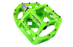 UPANBIKE - Pedales de aleación de magnesio para Bicicleta 9/16 Pulgadas, rodamiento de husillo, Antideslizante, Gran Plataforma Plana, para Bicicleta  precio
