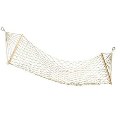 GTREWADE Camping Hamaca Cuerda Hamaca Hamaca Colgando Colgando Cama giratoria con Barra de esparcidor for Interior al Aire Libre Camping jardín Patio 