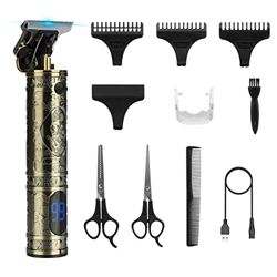 Máquina Cortar Pelo para Hombre, Recortadora Eléctrica, Profesional Inalámbrico Cortapelos Corte Pelo, Recortador Pelo Barba Kit, Carga USB (Maquina,P características