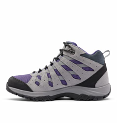 Columbia Redmond III Mid Impermeable, Zapatillas para Caminar Mujer, Deep Purple, Ti Grey Steel, 37 EU características