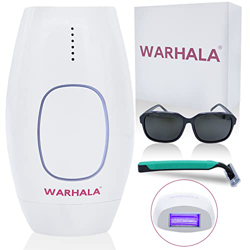 Warhala Depiladora Láser Luz Pulsada IPL,999,000 Flashes, Depilacion Mujer y Hombre, Depilación Láser Parmente Cara Axilas Bikini Piernas Brazos Espal precio