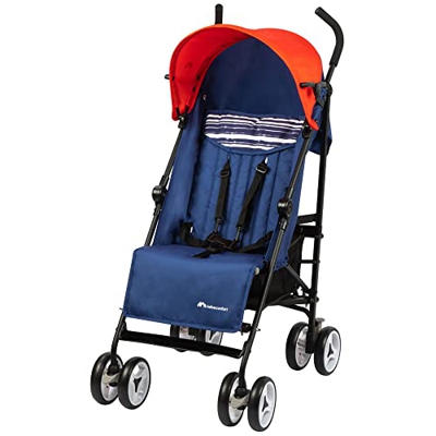 Bebe Confort Rainbow Silla de Paseo, Para Niños de 6 Meses a 4 Años hasta 22 kg, Reclinable de Multi Posiciónes, Plegable y Compacto, Reposapiés Adjus