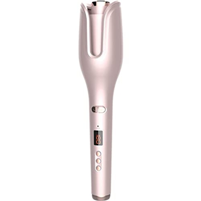 GPWDSN Juego de Varillas para rizar Rizador de Cabello automático Calentamiento de cerámica eléctrico Pantalla LCD Tenazas para rizar Ondas giratorias