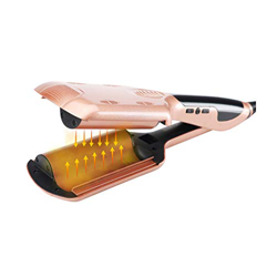 GPWDSN Rizador de Pelo de cerámica con férula Permanente automática, 3 barriles, rizador de Pelo de Ondas Grandes, rizador de Pelo, Herramientas de es en oferta