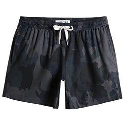 MaaMgic Bañador Hombre de Natación Secado Rápido Interior de Malla 4-Way Stretch Vintage 80s 90s,Camuflaje y Negro,M características