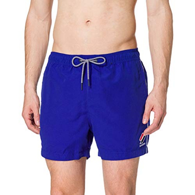 Superdry Tri Series Swim Short Bermudas, Racer Cobalt, M para Hombre