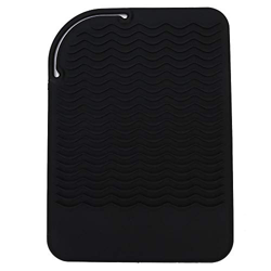 Funda De Silicona Resistente, Plancha De Pelo De Silicona, Cubierta Rizador De Pelo De Viaje, Alfombrilla Funda De Silicona Resistente Al Calor Para T en oferta
