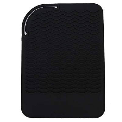 Funda De Silicona Resistente, Plancha De Pelo De Silicona, Cubierta Rizador De Pelo De Viaje, Alfombrilla Funda De Silicona Resistente Al Calor Para T