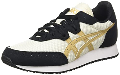Asics TARTHER OG, Zapatillas de Gimnasio Mujer, Ivory/Camel Beige, 40 EU