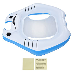 Junlucki Flotador Inflable para Piscina, Flotador de Salón de Piscina de Bronceado Salón de Sillas de Piscina para Adultos Tumbona de Piscina para Tom en oferta
