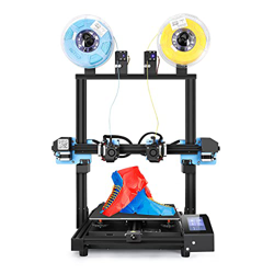 Sovol SV04 Impresora 3D con extrusor dual independiente, sensor de nivelación de cama, placa base TMC2209 silenciosa y cama de impresión flexible, tam características