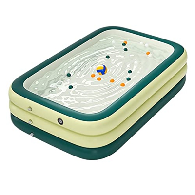 Piscina Piscina Inflable Al Aire Libre, Piscina Privada En El Patio para Niños/Adultos, Piscina Infantil De PVC Grueso Y Duradero con Bomba Inflable (