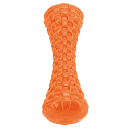 Sicerk Juguete para Masticar Perros, Juguete Interactivo Resistente para Perros con chirrido Indestructible para Exteriores para Interiores Naranja precio
