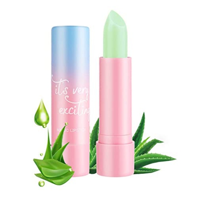 Greatlizard Pintalabios con cambio de temperatura, brillo de labios con cambio de color de gelatina, brillo labial hidratante, bálsamo labial de larga
