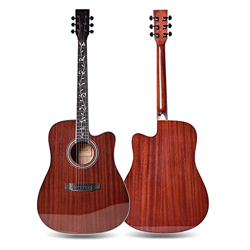 WANANNIGHT Guitarra electrica Guitarra acústica Solid Top Folk Pop Guitar Guitarra acústica Kits de Guitarra acústica Steel-String Guitars en oferta