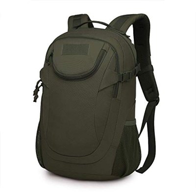 Mardingtop 25/35L Mochila Militar, Mochilas Hombre Deportivas Mochila Tactica Senderismo Moto Deporte Viaje Playa Montaña Negra for Unisex
