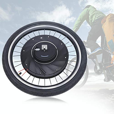 Kit de conversión para rueda delantera de bicicleta eléctrica, 20 pulgadas, con interfaz de carga USB, 240 W