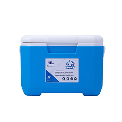 AIHOME Caja de nevera portátil para conservación de incubadoras al aire libre con asa de transporte, ideal para picnics y barbacoas