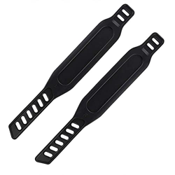 Correas de Pedales, 2 Pares Bicicleta Estática Correas del Pedal, Correas de Pedales para Bicicletas, Fácil de Ajustar Correa del Pedal, para Biciclet en oferta
