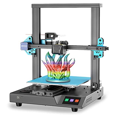 GIANTARM Geeetech Mizar-S FDM Impresora 3D con nivelación automática,con Cama de impresión de Acero magnético de Resorte, Controlador TMC2208, extruso