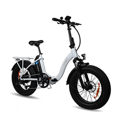 DERUIZ Bicicleta Eléctrica Plegable 20"/26"*4.0 E-Bike MTB Pedal Assist, Batería de Litio 48V 13Ah, Bicicleta Eléctrica para Adultos, Shimano 7 Veloci características