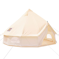 VEVOR Tienda de Campaña 3-5 Personas/ 3M Yurta Mongolia Tienda Yurta Mongola Tienda de Campaña al Aire Libre Tienda de Campaña Familiar Montaje Rápido en oferta