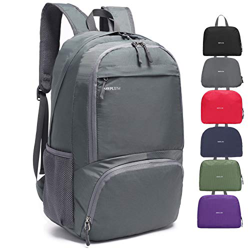 30L ligero Packable mochila, mrplum Unisex Durable resistente al agua práctico mochila para viajes y deportes al aire libre (Gris) características