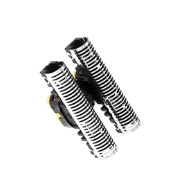 Afeitadora eléctrica de repuesto de hoja de afeitadora negra compatible con Braun 3 y 5 Series negro y plateado precio