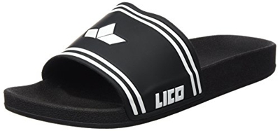 Lico Coast, Zapatos de Playa y Piscina Unisex Adulto, Azul (Schwarz/Weiss Schwarz/Weiss), 48 EU