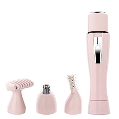 Yaobuyao 4 En 1 Señora Depiladora Eléctrica/Depiladora Eléctrica Cejas Depiladora De La Nariz A Prueba De Agua Se Puede Utilizar para La Cara Debajo D