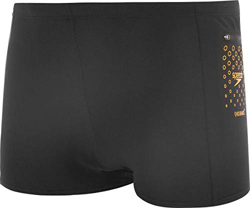 Speedo Pocket Aquashort Am Bañador, Hombre, Black/Mango, 32 precio