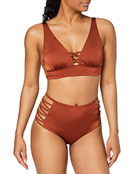Iris & Lilly Auk001903 Conjuntos de Bikini, Marrón, 36 precio