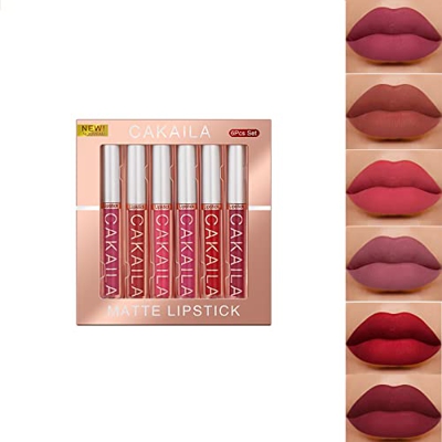 Pintalabios Mate de Larga Duración, Liquid Lip Colour Labial Líquido, Líquido Pintalabios Traje, Pintalabios Mate Liquido Lápiz Labial Pintalabios Imp