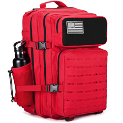 Memories Mochila 45L Tactica Militar Impermeable para Crossfit Caza Senderismo Gimnasio y Deportes al Aire Libre. (Rojo) precio