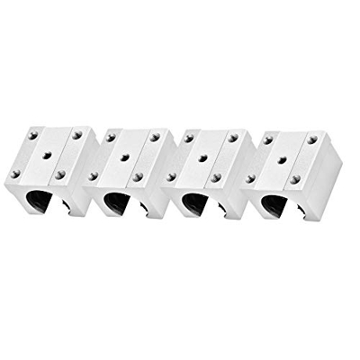 4pcs 16m m SBR16UU diapositiva abierta del bloque del movimiento linear para la pieza del CNC