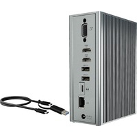 IB-DK2262AC base para portátil y replicador de puertos Alámbrico USB 3.2 Gen 1 (3.1 Gen 1) Type-A Antracita, Estación de acoplamiento