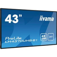 LH4370UHB-B1 pantalla de señalización Pantalla plana para señalización digital 108 cm (42.5") VA 4K Ultra HD Negro Procesador incorporado Android 9.0, Pantalla de gran formato en oferta