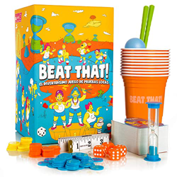 Beat That! - El divertidísimo Juego de Pruebas locas [Juego de Mesa para niños y Adultos - Español] por Gutter Games precio