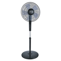 Ardes AR5S41PBT Style Touch 41PBT Ventilador de pie con base redonda 5 aspas 40 cm, altura 150 cm, 3 niveles de velocidad, con mando a distancia y tem características
