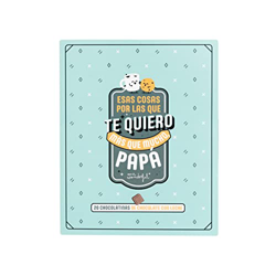 Libro con chocolatinas - Te quiero más que mucho, papá características