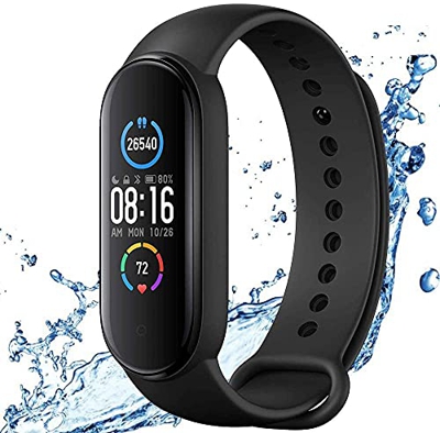 Rastreadores de actividad física, reloj inteligente deportivo con monitorización del ritmo cardíaco y del sueño las 24 horas,podómetro con pantalla tá