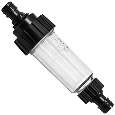 VARIOSAN Filtro de agua con adaptador 15648, 3/4", para limpiador de alta presión, bomba o autocaravana, compatible con Kärcher 4.730-059.0