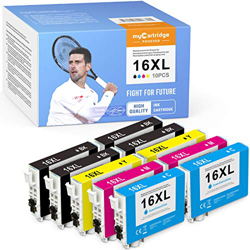 myCartridge PHOEVER Cartucho de tinta compatible con Epson 16XL 16 XL para Epson Workforce WF-2630 WF-2760 WF-2540 WF-2660 WF-2750 WF-2650 WF-2510 WF- en oferta